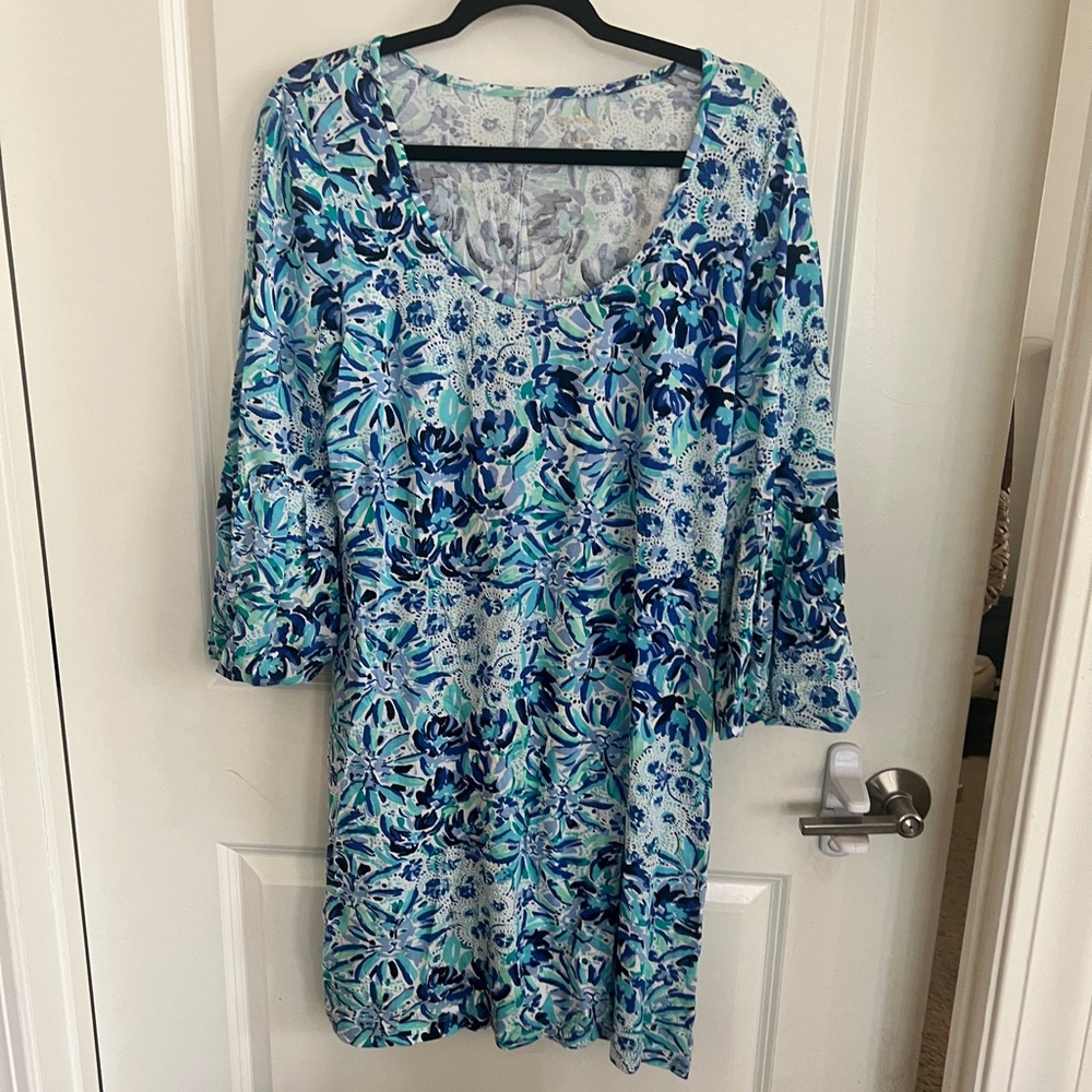 Lilly Pulitzer long sleeve dress size XL
